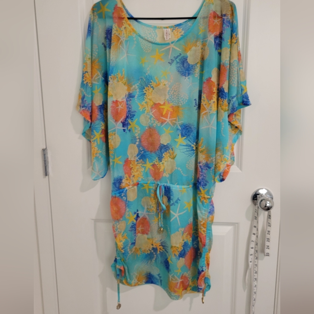 Luli Fama South Beach Dress Swim Cover Up Size Medium